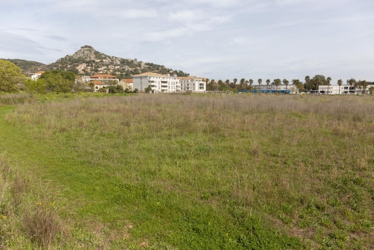 Futur terrain du Lycée Golf-Hôtel en 2024 à Hyères