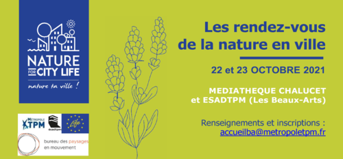 Les rendez-vous de la Nature - les 22 et 23 octobre 2021