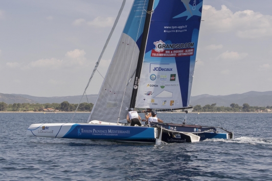 Bateau TPM Tour de France à la Voile