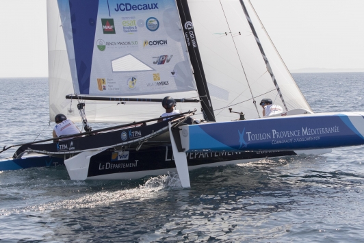 Bateau TPM Tour de France à la Voile