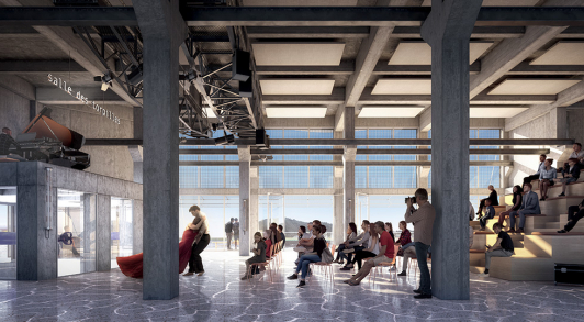 Vue - Salle des machines - Le Casabianca © Major-architecture-hyl-studio-alma