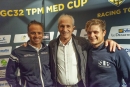 Franck Cammas, Hubert Falco et Robin Follin