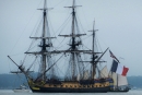 L'Hermione à Yorktown - crédit photo Amiral Gachot