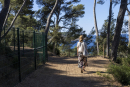 Le sentier entre les Bonnettes et La Garonne aménagé en hauteur