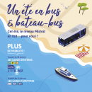 Un été en bus et bateau-bus - réseau Mistral