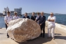 1ère pierre chantier grande jetée