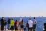 Le public a pu admirer les courses samedi sur les digues
