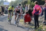 Coureurs dans le final de l'étape du Faron