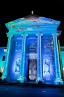 Le mapping a illuminé la façade de la chapelle historique