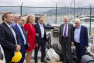 Inauguration des installations - électrification des quais de Toulon