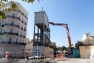 Démolition du château d'eau le 20 juillet