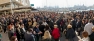 Rassemblement des personnels de la ville et TPM au carré du port