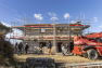 Visite du chantier de restauration du tympan et batiments du salin des Pesquiers