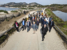 Conférence de presse : la défense du tombolo ouest de Hyères