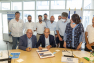 Signature de la charte pour la régulation de la fréquentation estivale des îles d'or 