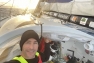Clément Giraud sur la course Vendée Globe