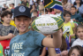 28 septembre 2023 - entrainement public des Sud-africains dans le cadre de la Coupe du Monde de Rugby 2023