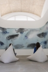 La seconde oeuvre de l'artiste espagnol Miquel Barcelo inspirée d'une plongée sous marine dans les eaux porquerollaises 
