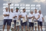 Remise des prix au grand vainqueur du circuit GC32: Norauto skippé par Franck Cammas