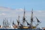L'Hermione en parade à Brest en juillet 2016 ©Francis Latreille / Association Hermione