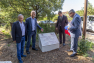 Inauguration travaux de requalification du chemin de Faveyrolles