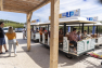 Petit train de la presqu'île à Hyères - Inauguration