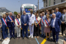 Cérémonie d'inauguration de l'A57 