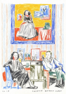 Portraits de Charles et Marie-Laure de Noailles, Alexandre Benjamin Navet. Commandes artistiques contemporaines.