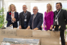 Pose de la 1ère pierre MEUST CNRS - site de Bregaillon