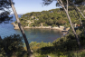 Vue du sentier sur la plage des Bonnettes