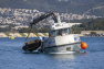 Opération de relevage des épaves dans la rade de Toulon