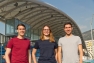 Matthieu, Sophie et Bertrand de Seagale