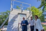 Gilles Vincent, vice-président de TPM, Pierre-Charles Maria, président d'Air Paca et Christine Pagani-Bezy, adjointe au maire de Toulon