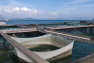 ferme aquacole dans la baie de Tamaris