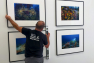Accrochage de l'exposition