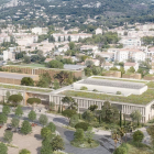 Plans du futur lycée du Golf Hôtel à Hyères