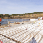 Les fondations de la future Gare maritime-Capitainerie - Tour Fondue